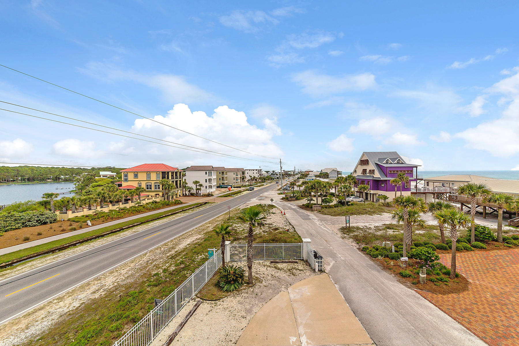 42 Fort Panic Road Santa Rosa Beach, FL 32459 - Photo 54 of 60 a view of a city from a balcony