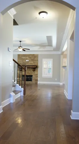a view of livingroom and window