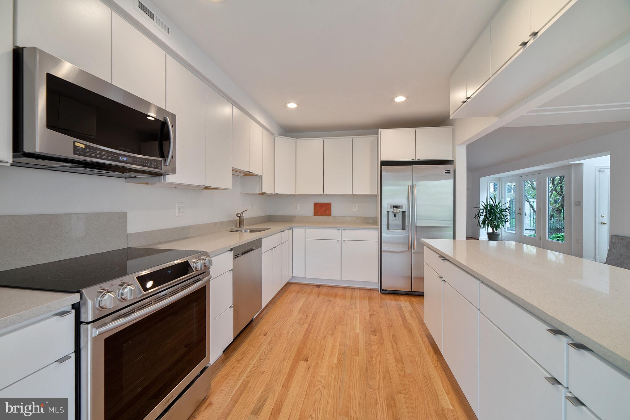 4929 Jamestown Road Bethesda, MD 20816 - Photo 18 of 39 Kitchen with stainless steel appliances