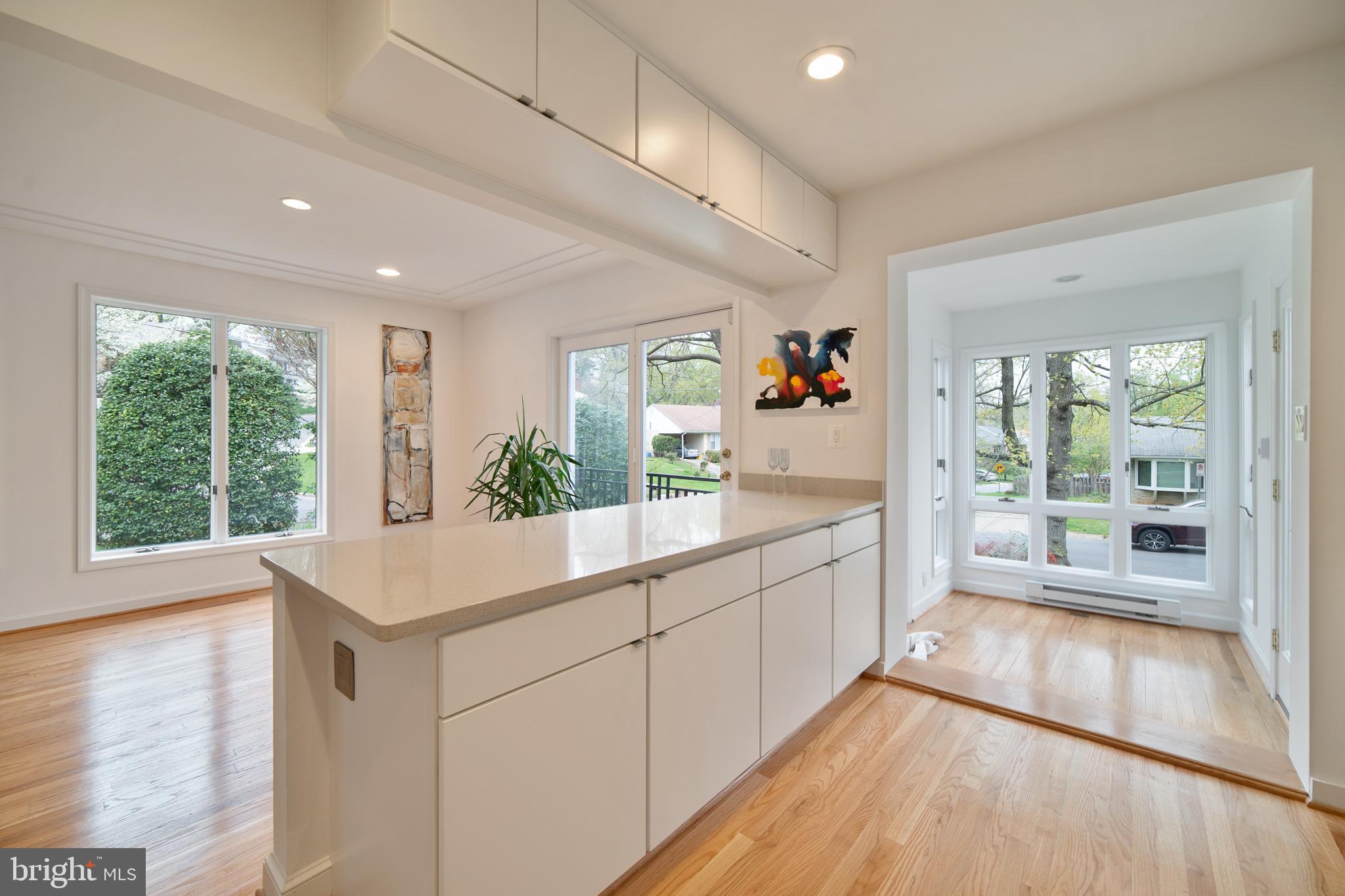 4929 Jamestown Road Bethesda, MD 20816 - Photo 19 of 39 Glass-enclosed alcove off kitchen