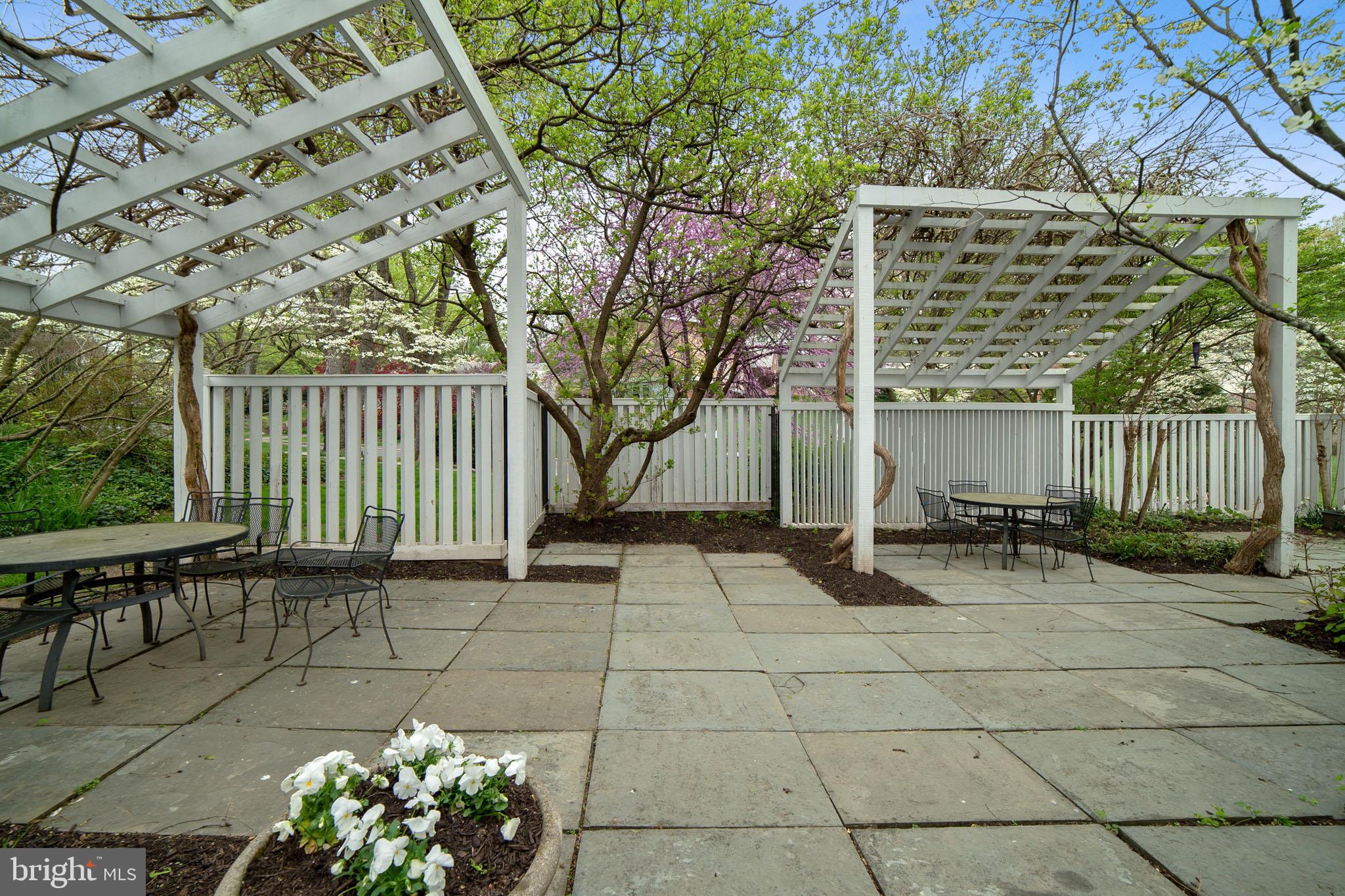 4929 Jamestown Road Bethesda, MD 20816 - Photo 4 of 39 Private enclosed front patio