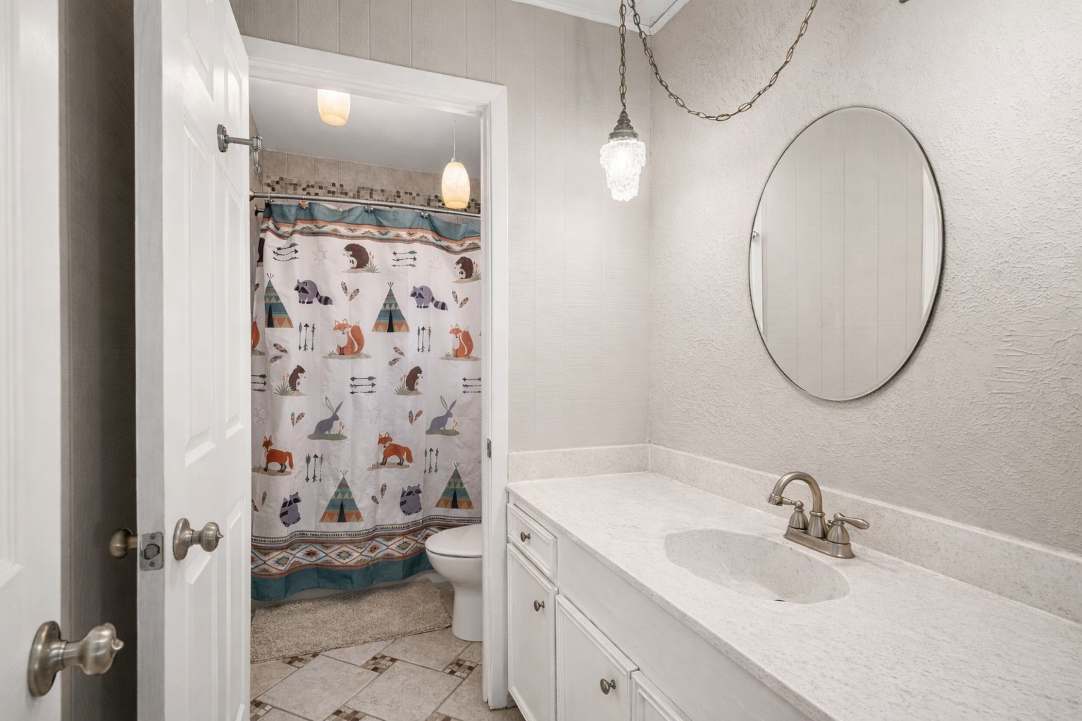3148 FM 333 Road Garwood, TX 77442 - Photo 23 of 39 a bathroom with a sink a toilet and a mirror
