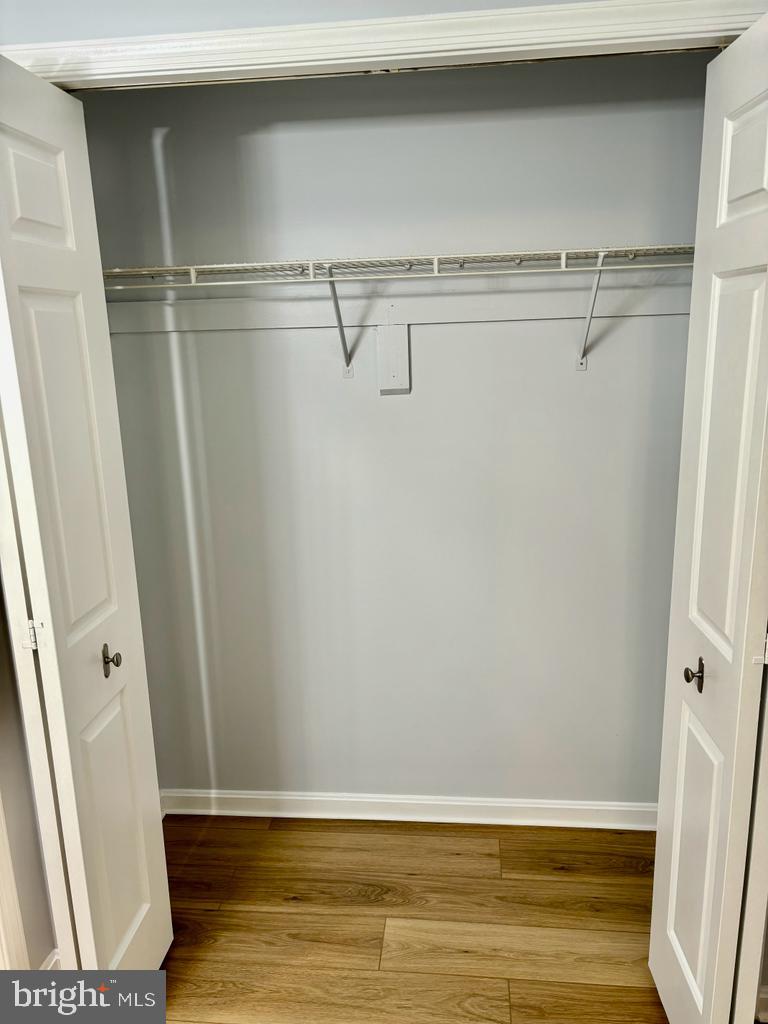 6803 Wild Rose Court Springfield, VA 22152 - Photo 39 of 49 a view of walk in closet with empty racks
