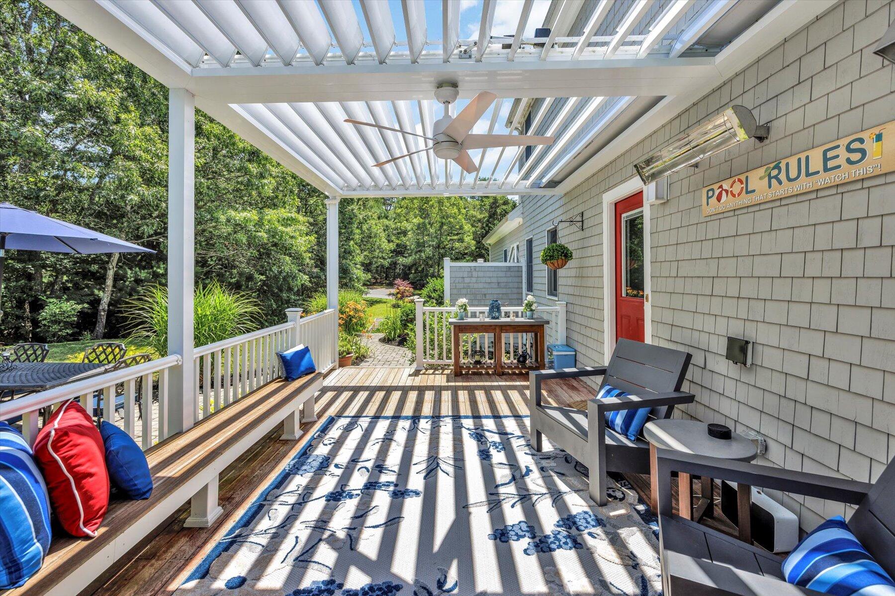 1 Ravens Nest Road Sandwich, MA 02563 - Photo 32 of 46 a view of porch with seating space