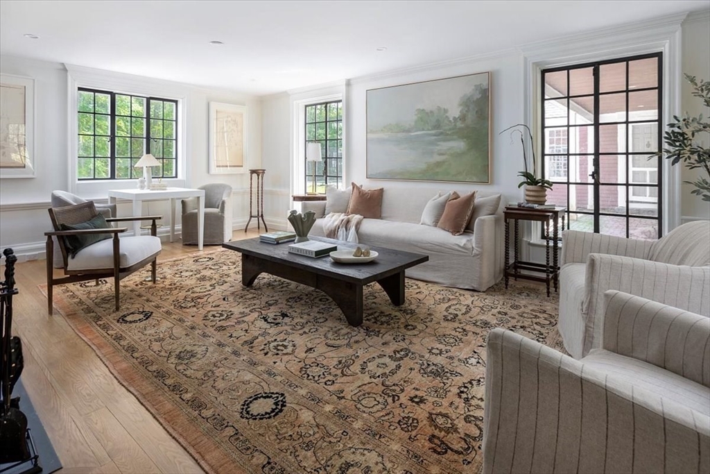 12 Meadowbrook Road Weston, MA 02493 - Photo 4 of 28 a living room with furniture and a large window