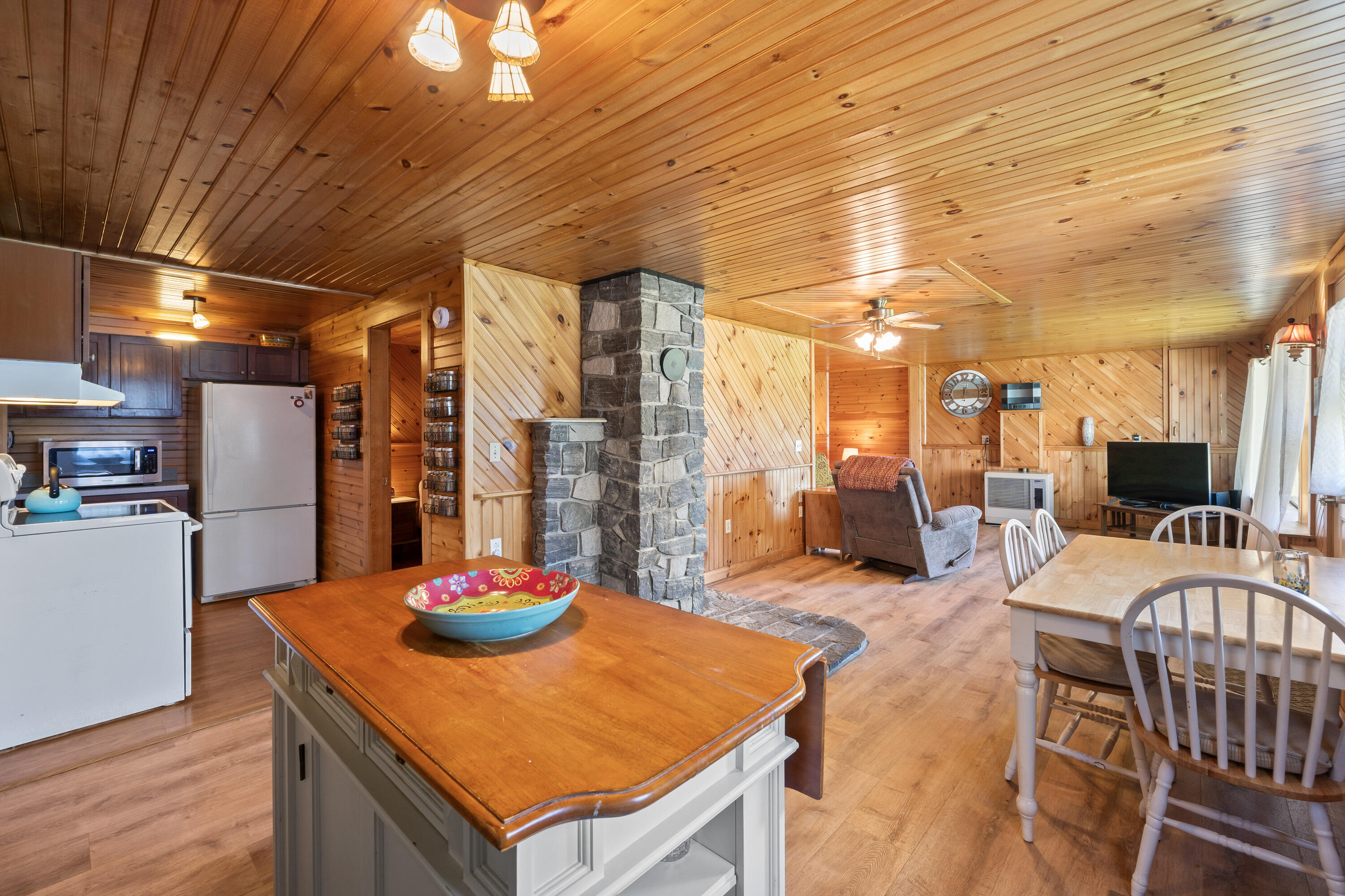 168 Collins Road Chelsea, ME 04330 - Photo 8 of 36 Kitchen/Living Area