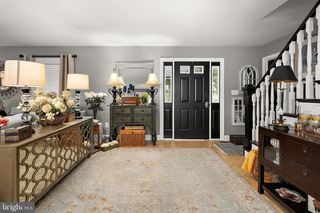 a kitchen with lots of counter top space