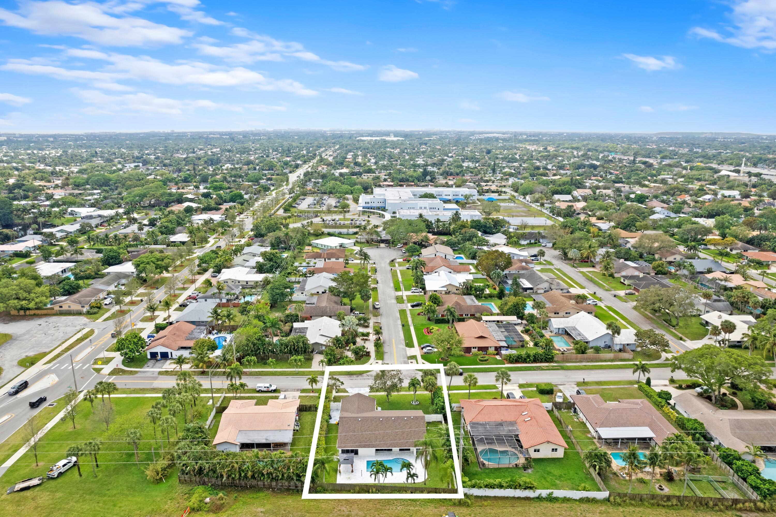 1217 West Royal Palm Road Boca Raton, FL 33486 - Photo 21 of 44 Aerial Neighborhood View