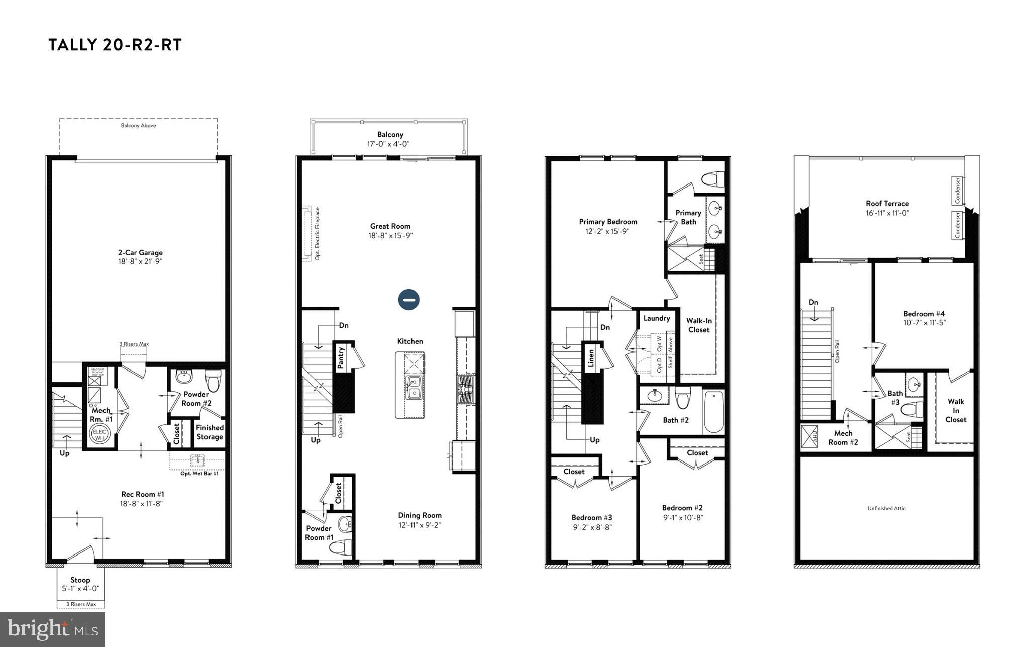 1 Aviation Place, Unit TALLY Herndon, VA 20171 - Photo 28 of 43 Tally 20-R2-RT All Levels with Standard Island