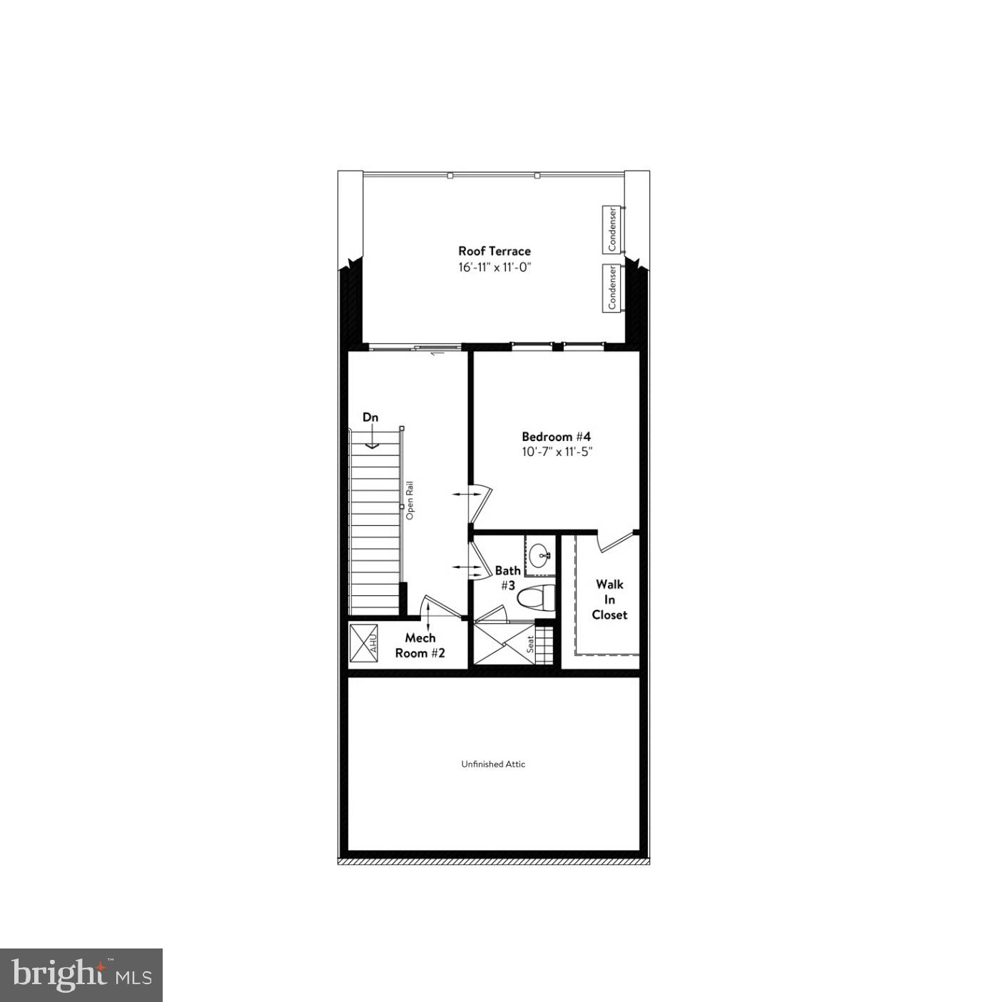 1 Aviation Place, Unit TALLY Herndon, VA 20171 - Photo 33 of 43 Tally 20-R2-RT Upper Level