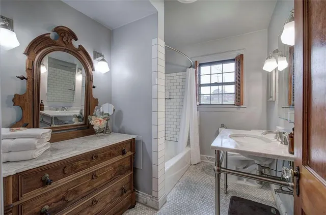 a view of a backyard of a house