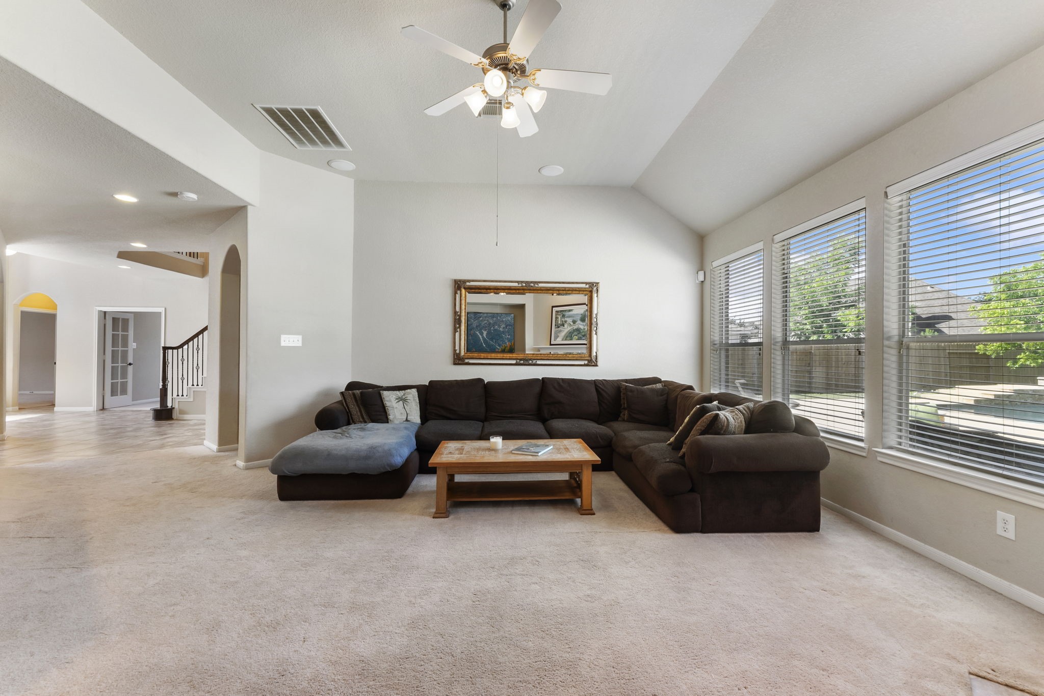 19223 Senterra Lakes Boulevard Spring, TX 77379 - Photo 21 of 48 a living room with furniture and a large window