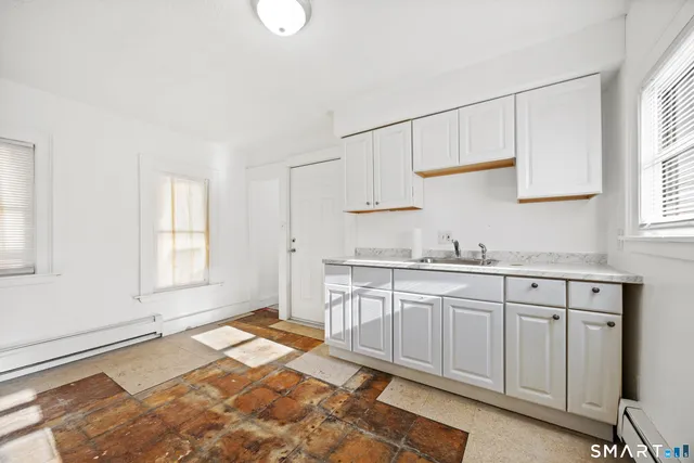 wooden floor in an empty room