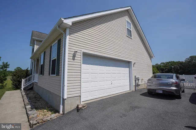 a view of a car garage