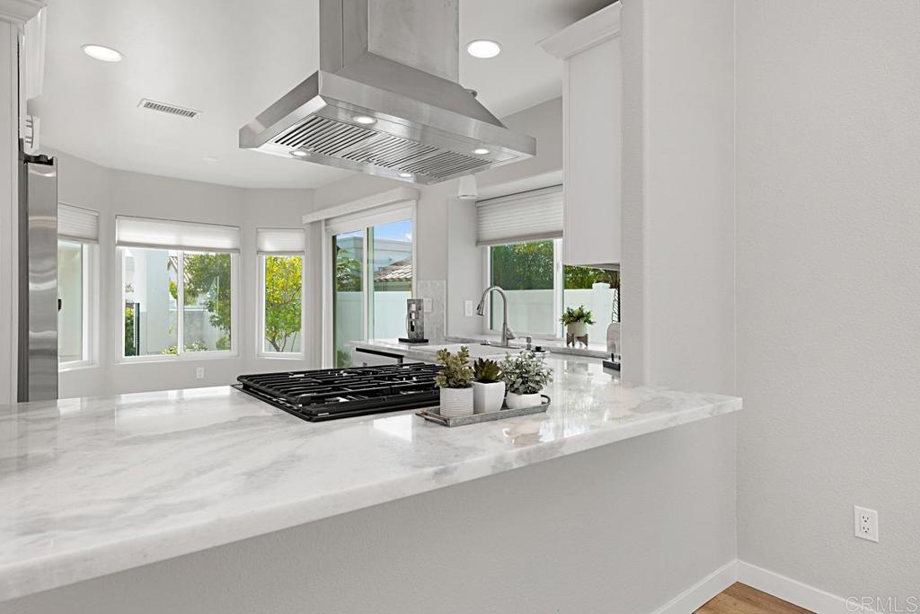 4710 Galicia Way Oceanside, CA 92056 - Photo 10 of 46 a kitchen with stainless steel appliances a sink stove and cabinets