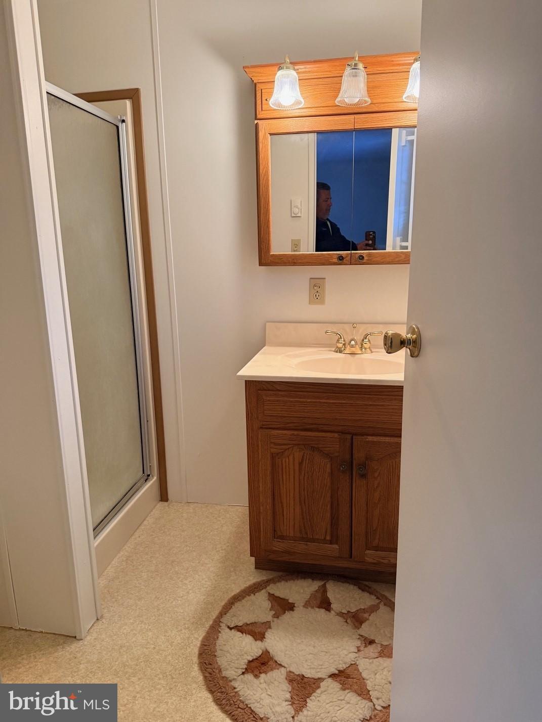 303 Maple Avenue Manheim, PA 17545 - Photo 10 of 19 a bathroom with a sink and a mirror