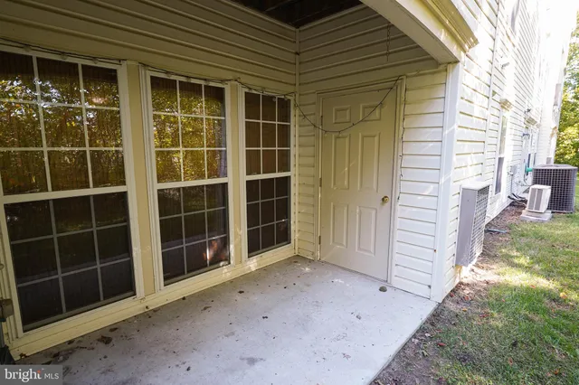 a view of front door
