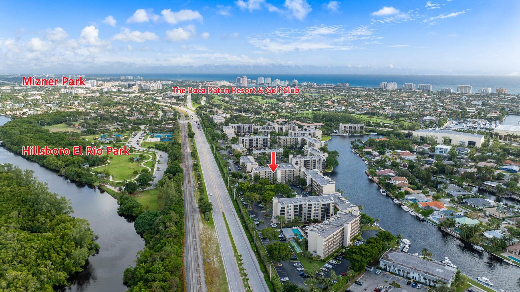 17 Royal Palm Way, Unit 503 Boca Raton, FL 33432 - Photo 29 of 29 an aerial view of a city