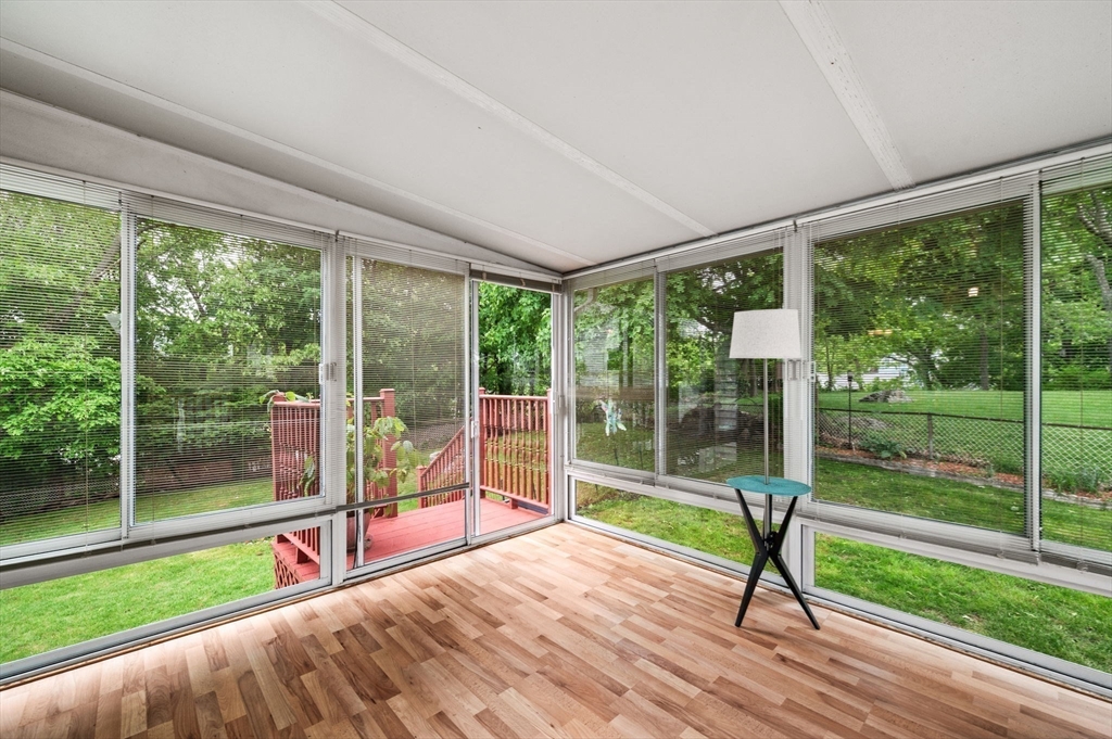 30 Lanark Road Malden, MA 02148 - Photo 21 of 40 a view of a deck with a big yard