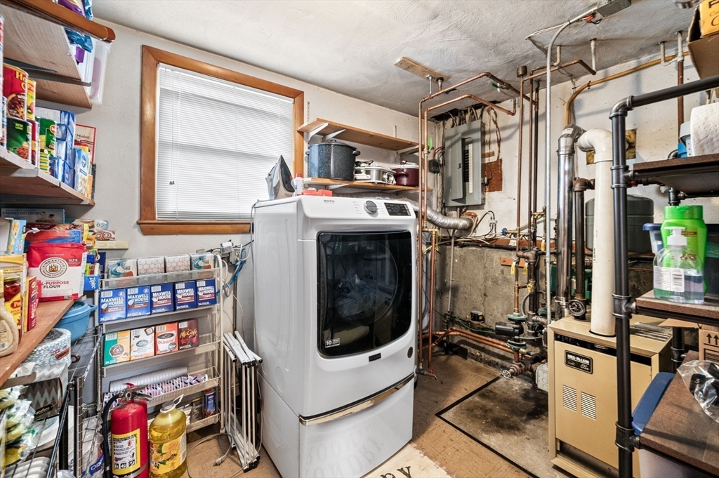 30 Lanark Road Malden, MA 02148 - Photo 32 of 40 a utility room with dryer and washer
