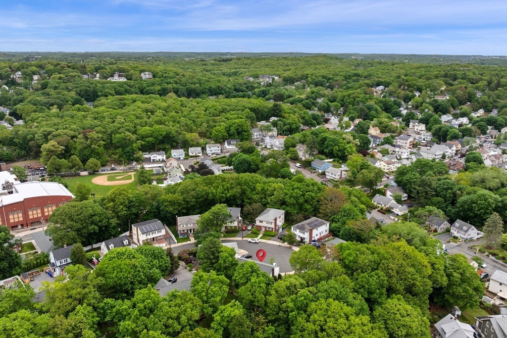 30 Lanark Road Malden, MA 02148 - Photo 34 of 40 a view of a city with lush green forest