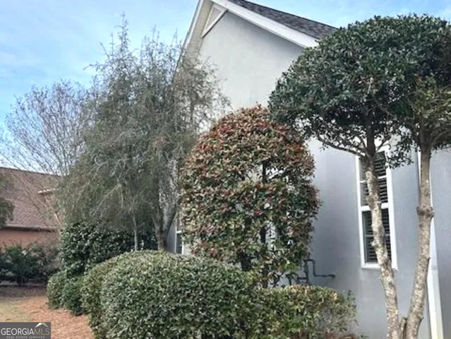 a view of a house with a tree