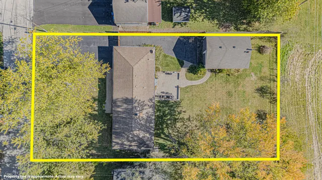 a view of a swimming pool with a outdoor seating