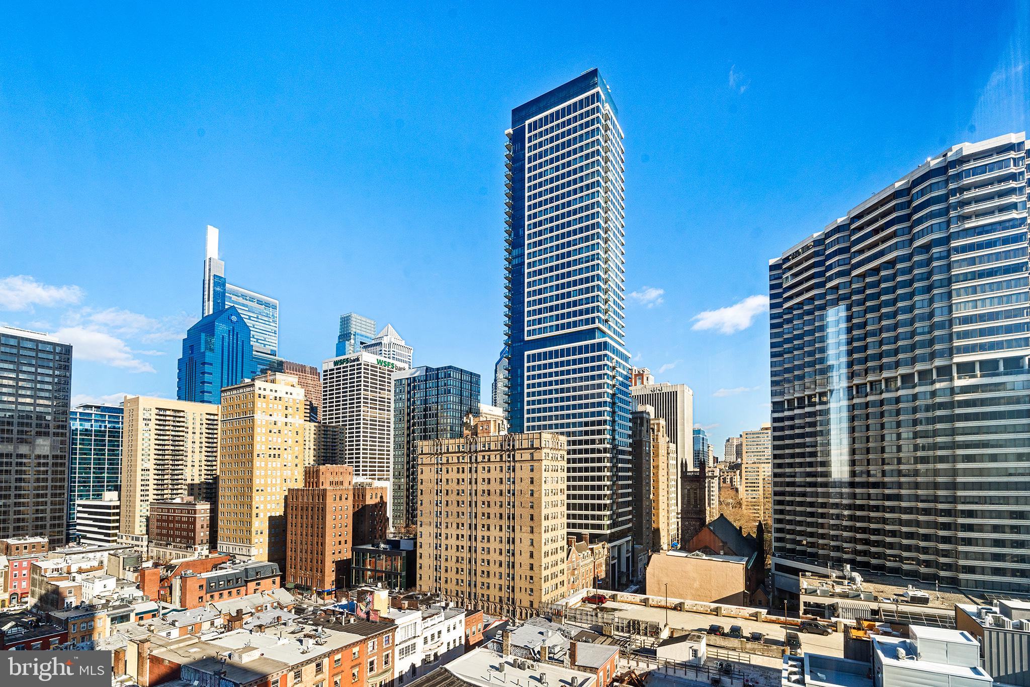 2018 Walnut Street, Unit 16E Philadelphia, PA 19103 - Photo 28 of 35 a view of city with tall buildings