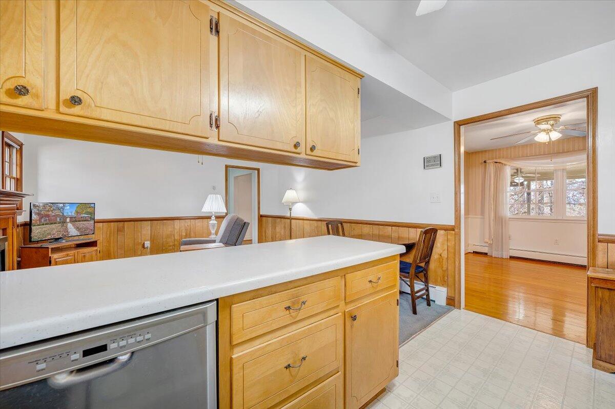 709 Olney Road Vinton, VA 24179 - Photo 9 of 41 a kitchen with stainless steel appliances granite countertop a sink and cabinets
