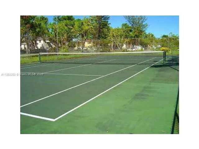 a view of a tennis court