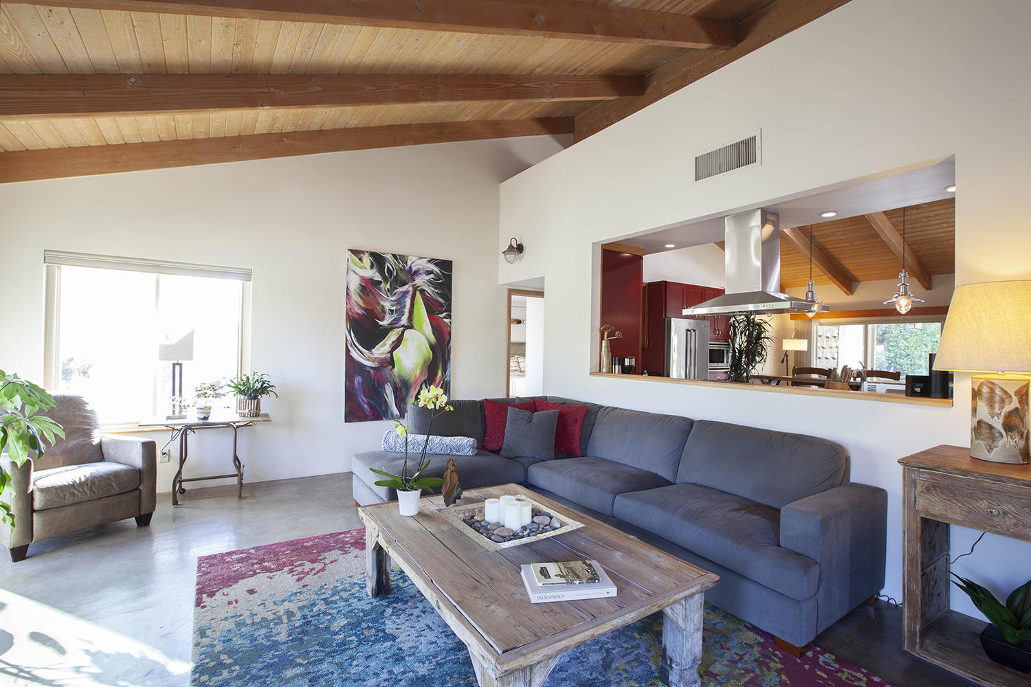72861 Haystack Road Palm Desert, CA 92260 - Photo 14 of 45 a living room with furniture and a rug