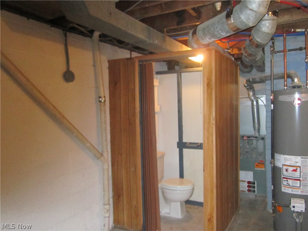 4510 Redfern Road Parma, OH 44134 - Photo 18 of 22 An enclosed commode in the basement.