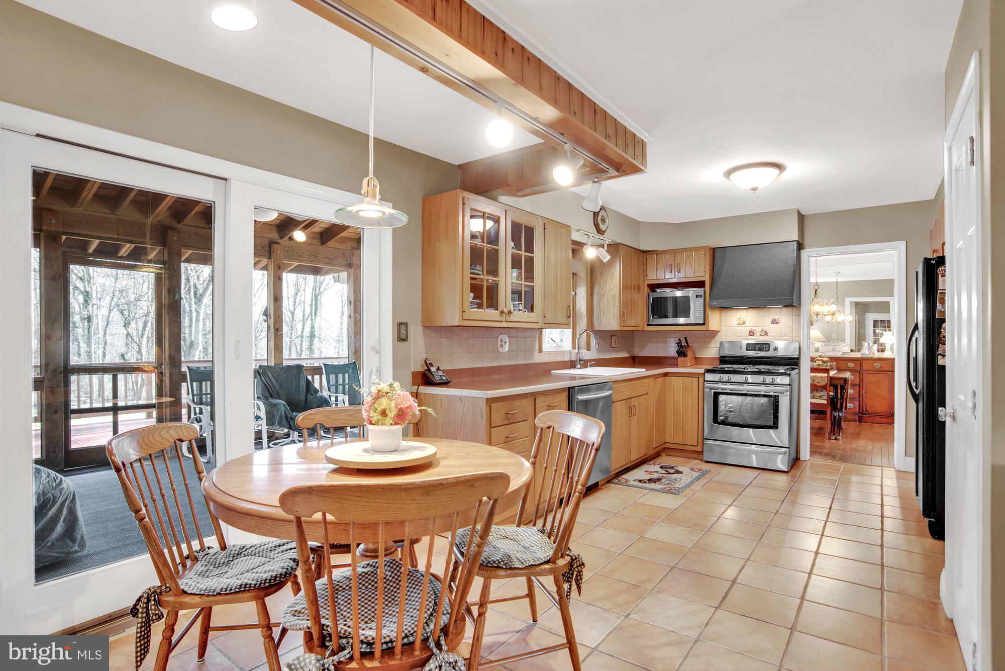 219 Ridgeway Road Catonsville, MD 21228 - Photo 9 of 35 Spacious eat-in kitchen, plenty of cabinets