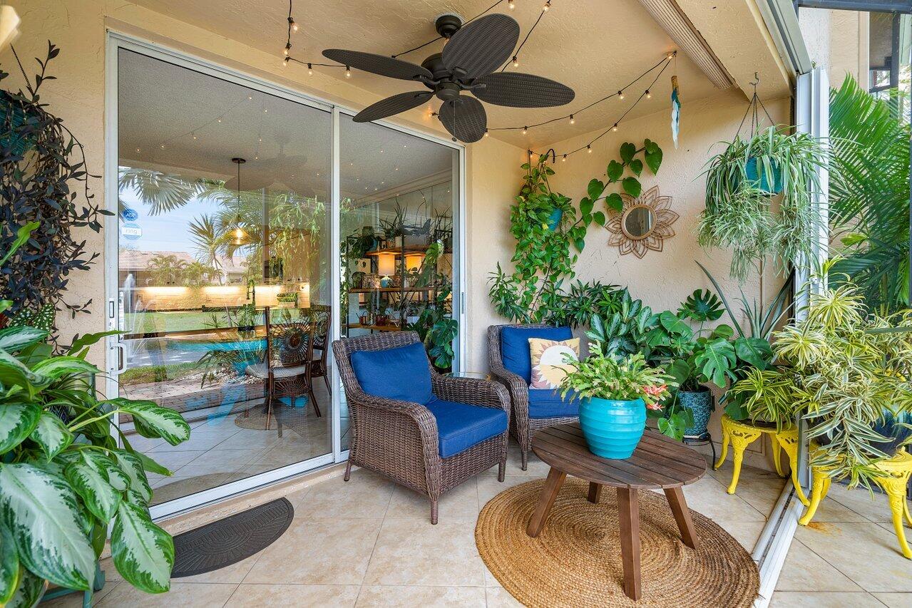 23158 Island View, Unit 4 Boca Raton, FL 33433 - Photo 24 of 40 Screened Porch