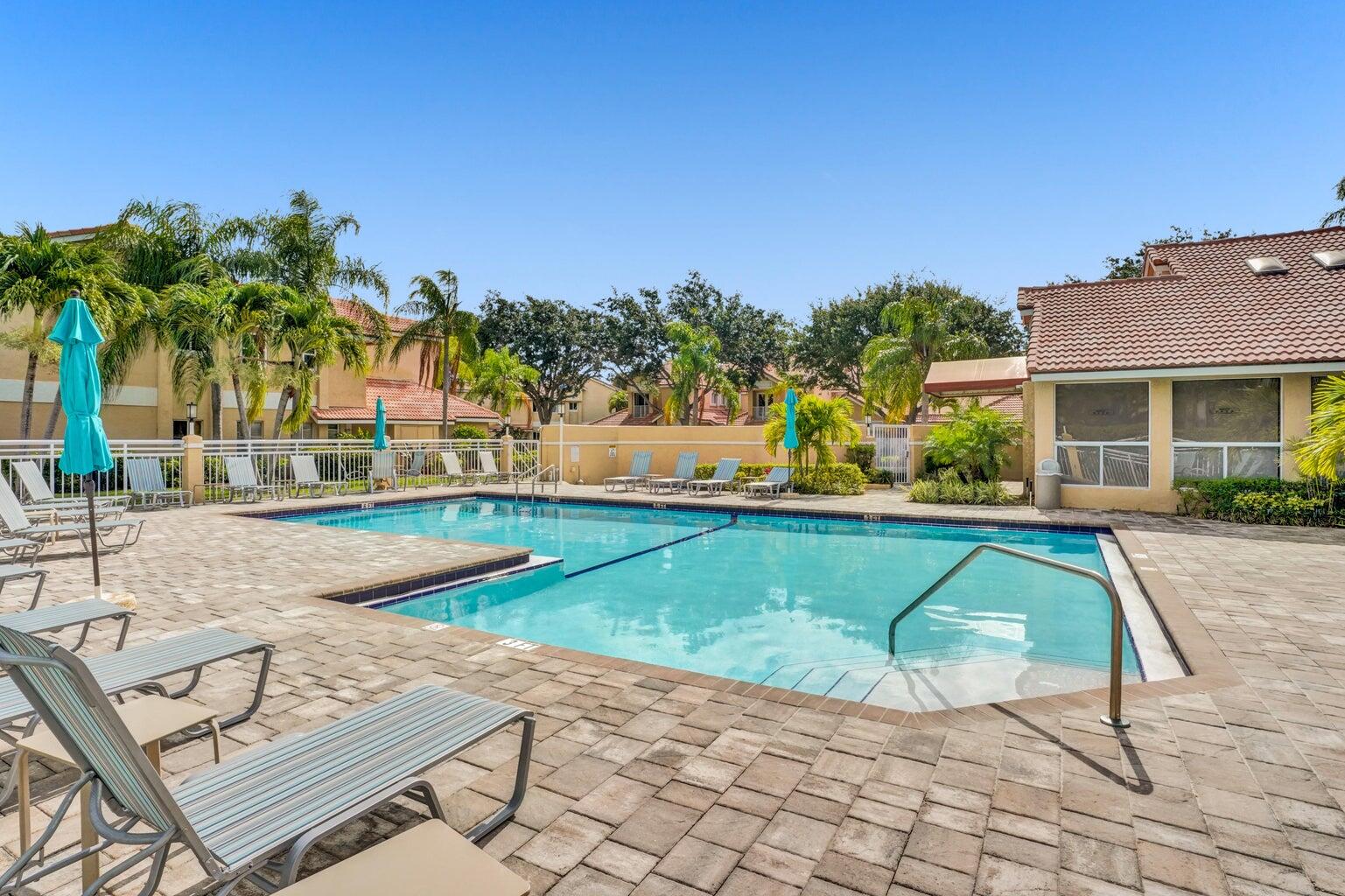 23158 Island View, Unit 4 Boca Raton, FL 33433 - Photo 37 of 40 Heated & Chilled Pool