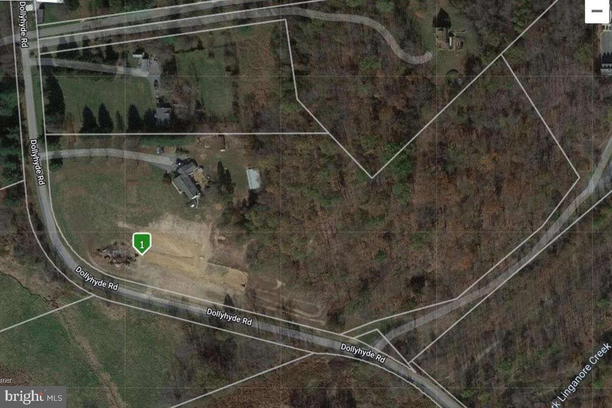 7943 Dollyhyde Road Mount Airy, MD 21771 - Photo 32 of 57 Aerial View - Boundary Lines are Approximate
