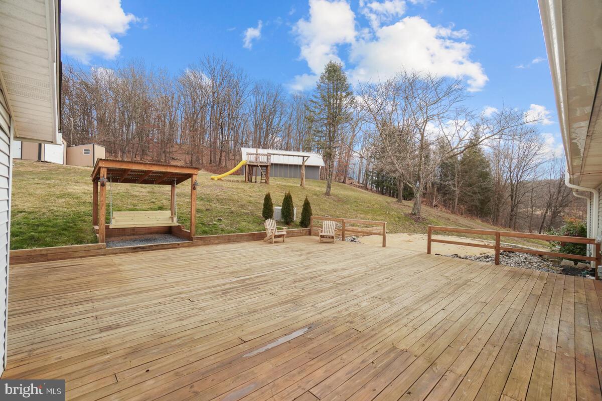 7943 Dollyhyde Road Mount Airy, MD 21771 - Photo 36 of 57 Deck w/Swing