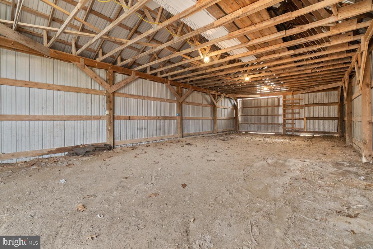 7943 Dollyhyde Road Mount Airy, MD 21771 - Photo 45 of 57 Rear Pole Barn Interior