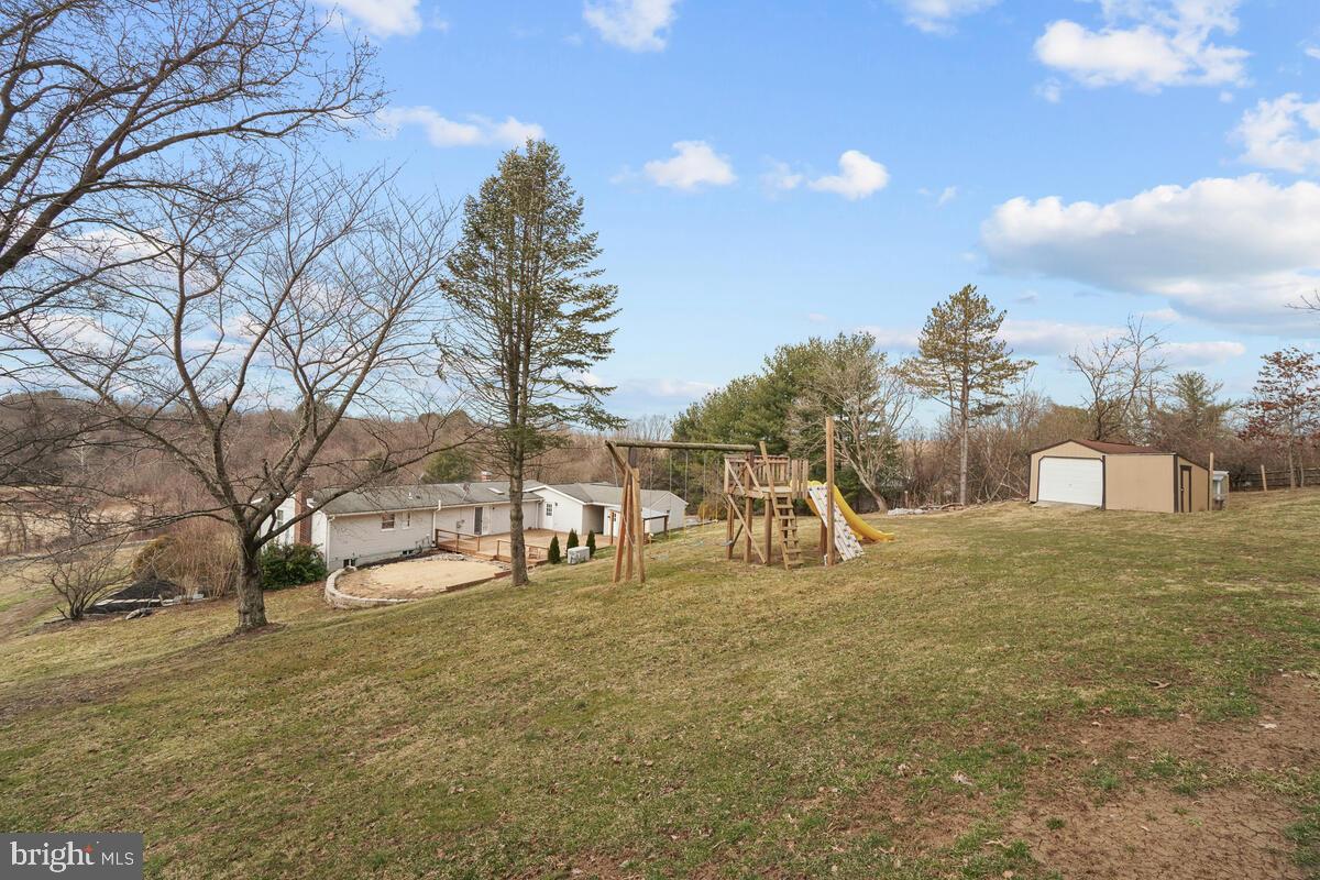 7943 Dollyhyde Road Mount Airy, MD 21771 - Photo 52 of 57 Rear View w/Playset