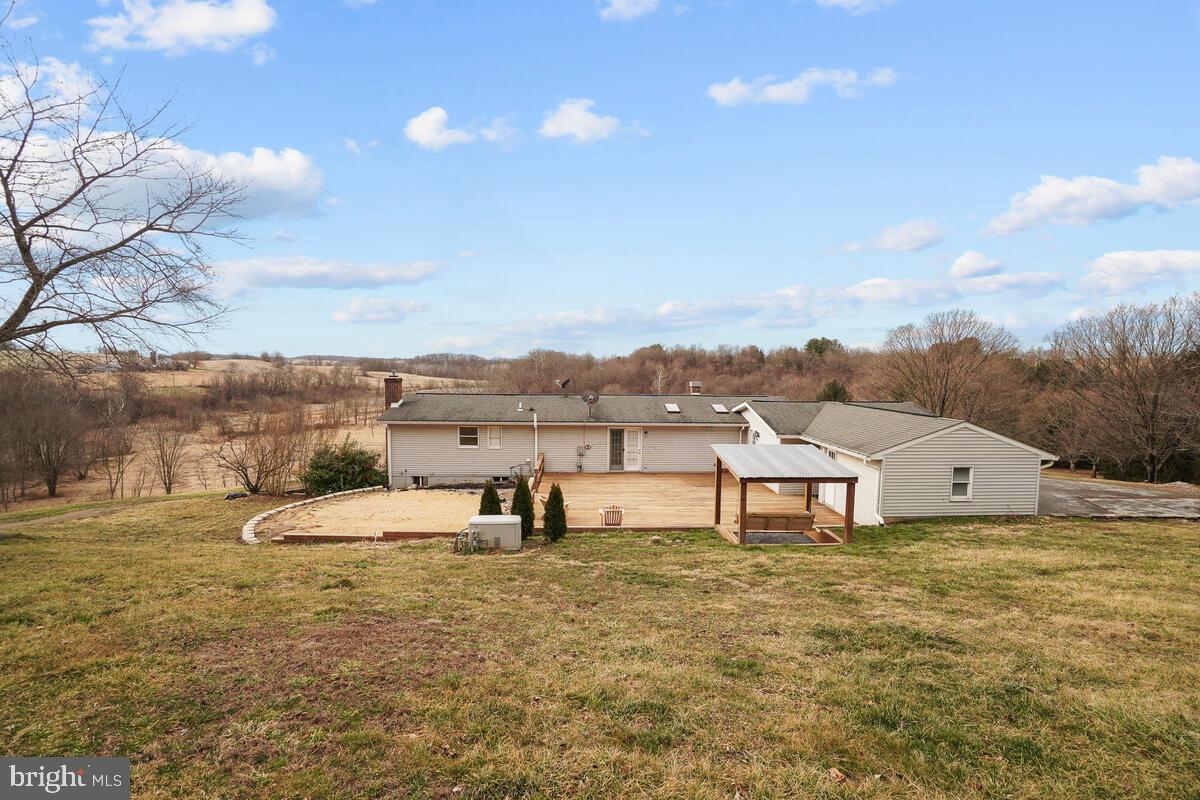 7943 Dollyhyde Road Mount Airy, MD 21771 - Photo 54 of 57 Rear View -Deck and Garage