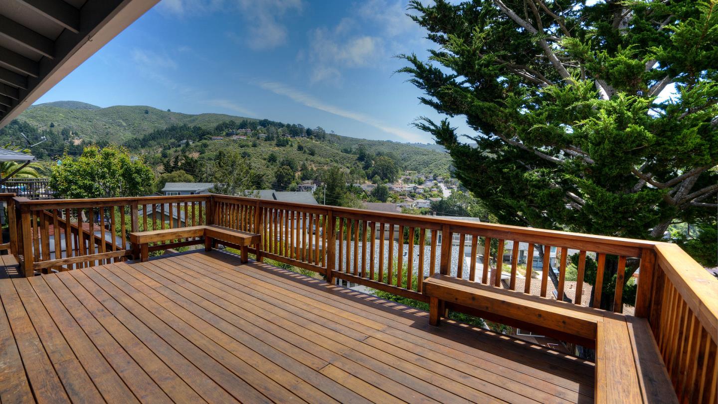 5 Point Reyes Way Pacifica, CA 94044 - Photo 16 of 31 a view of wooden deck and a garden