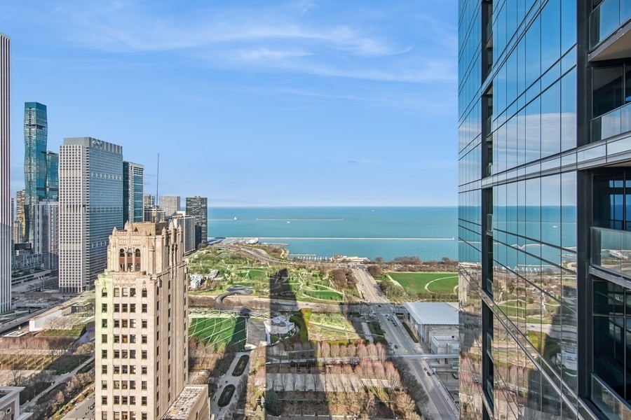 60 East Monroe Street, Unit 4006 Chicago, IL 60603 - Photo 23 of 26 a view of an ocean view and building
