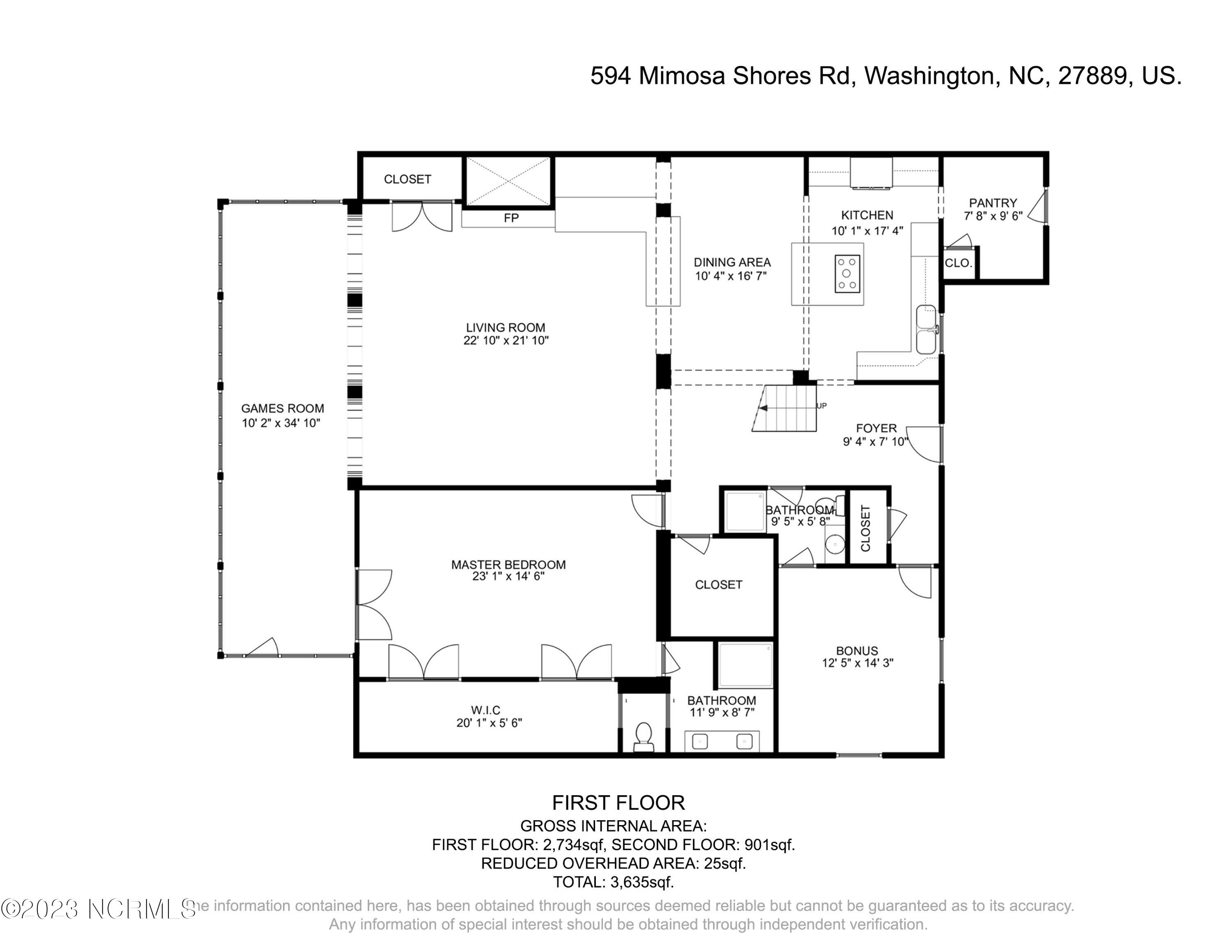 594 Mimosa Shores Road Washington, NC 27889 - Photo 42 of 42 1-594 Mimosa Shores Rd, First floor