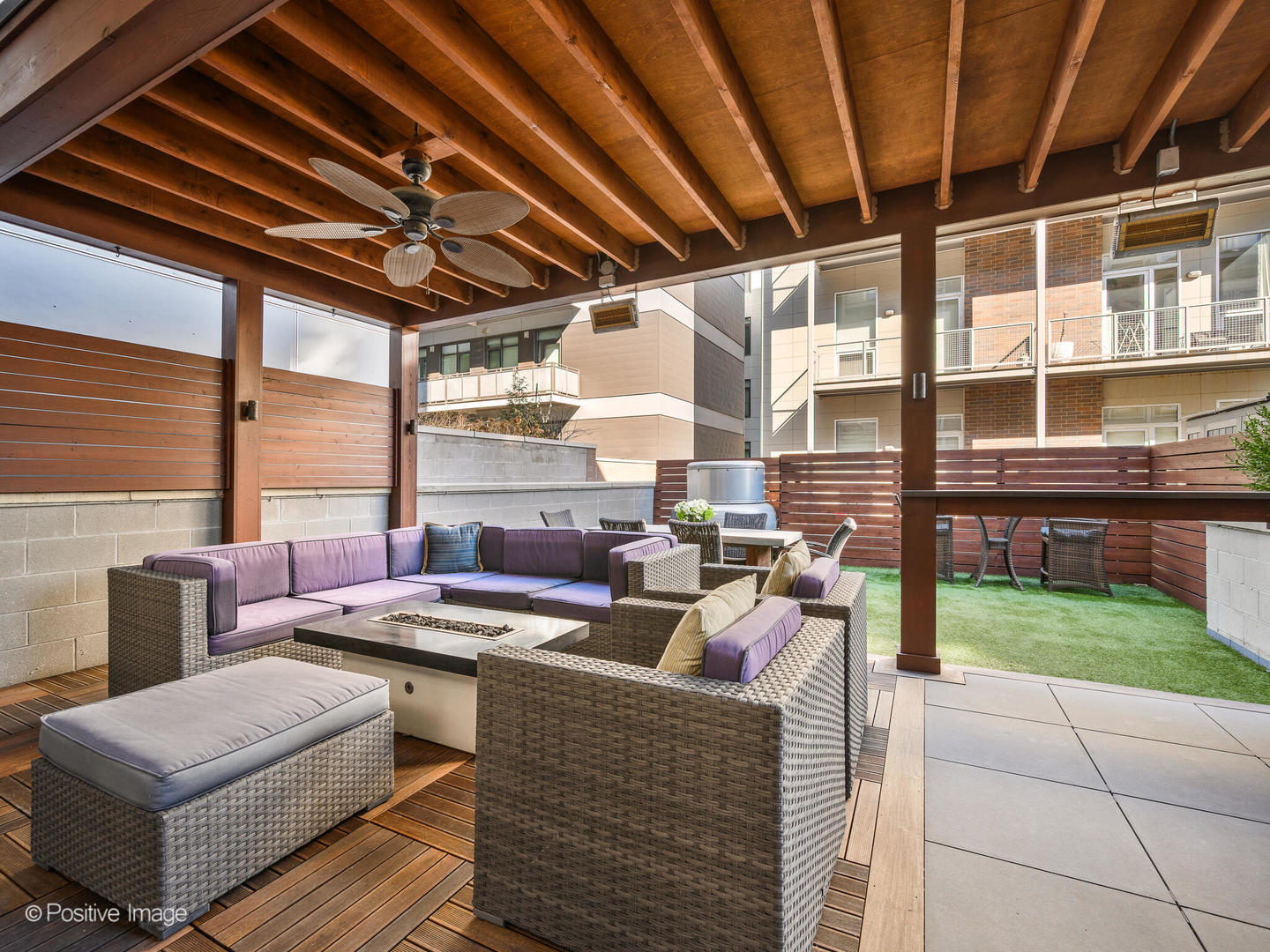 23 North Aberdeen Street, Unit 2N Chicago, IL 60607 - Photo 22 of 29 a living room with furniture and a floor to ceiling window