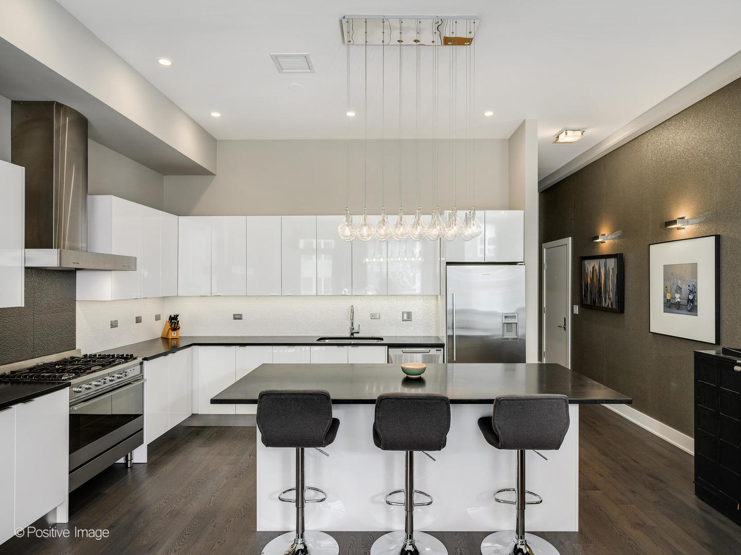 23 North Aberdeen Street, Unit 2N Chicago, IL 60607 - Photo 10 of 29 a kitchen with a sink cabinets and window