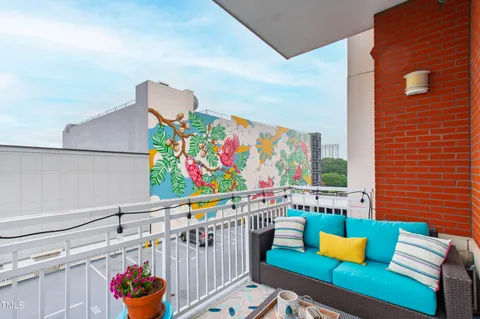 a view of outdoor seating