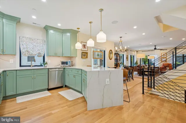 a balcony view with a seating space