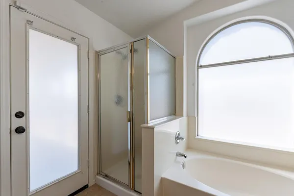 a bathroom with a toilet and a sink