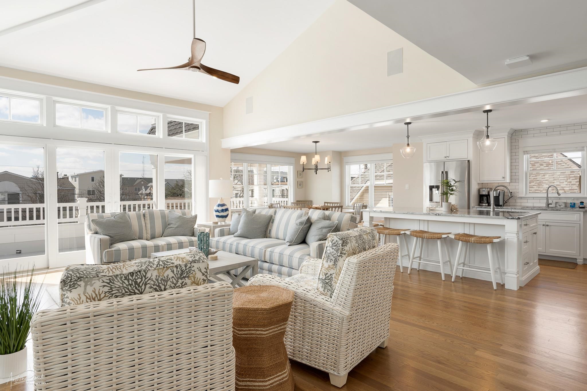 169 27th Street Avalon, NJ 08202 - Photo 7 of 32 a living room with furniture wooden floor and a large window