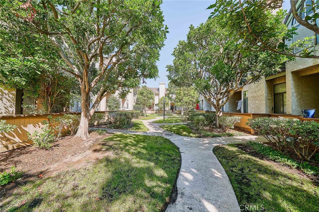 4431 Emerald Street Torrance, CA 90503 - Photo 27 of 31 a view of backyard of house with green space